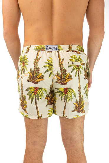 BOXER MOLLA UOMO  BEIGE RIVIERA 036PALM ROY ROGER'S 