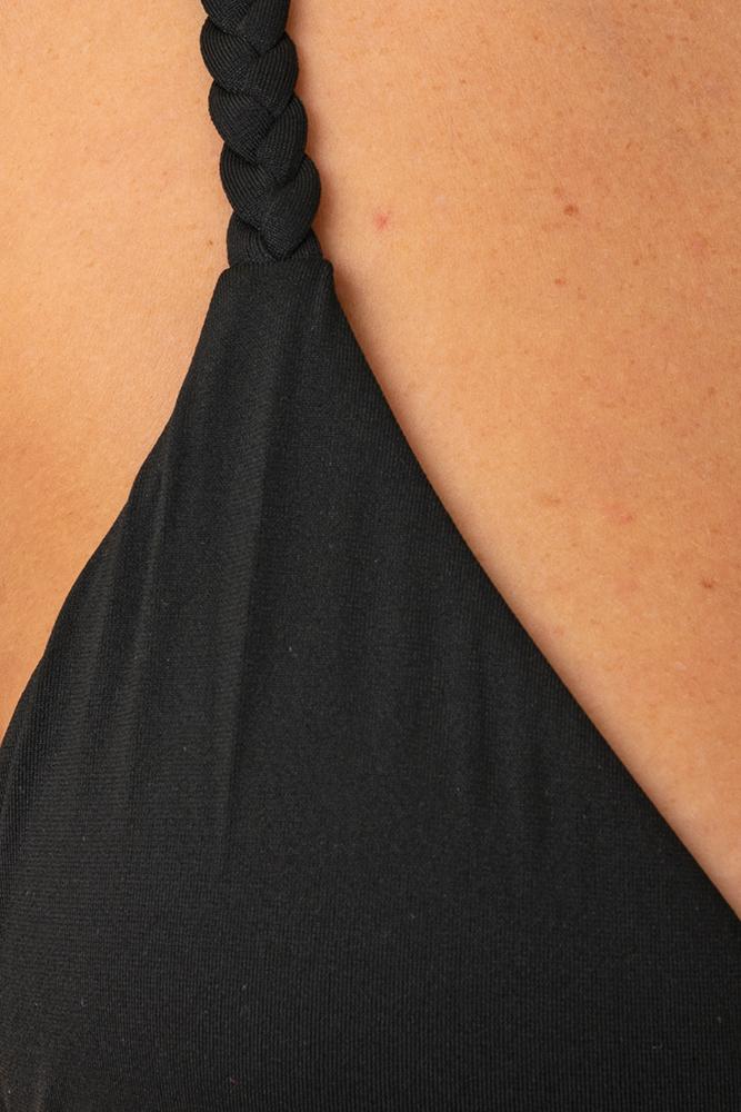 MIX REGGISENO TRIANGOLO DONNA  NERO FLORIANA NERO BE BEACH 