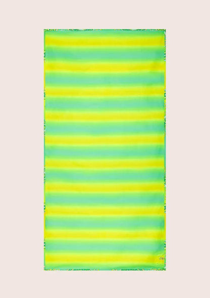 TELO MARE MICROFIBRA UNISEX  VERDE FK24-A081 X26 FXXK 