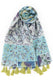 PAREO UNISEX KARAKORUM   CORTO Azzurro fantasia