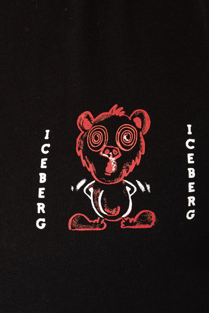 MAGLIA T-SHIRT UOMO  NERO MTS02 NERO ICeberg 