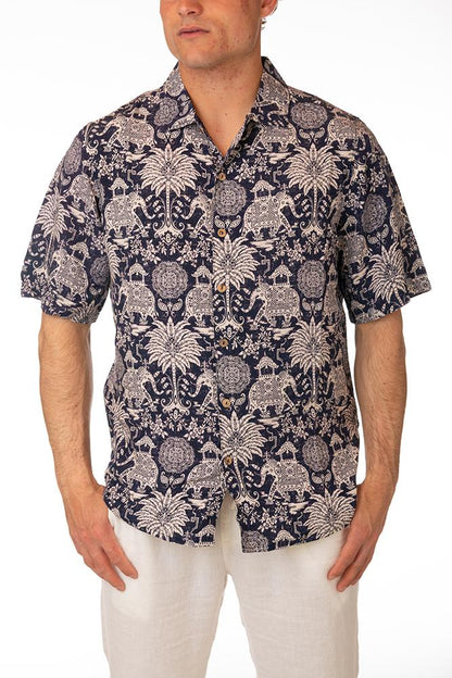 MAGLIA CAMICIA UOMO  BLU MBWL MARISSANAVY TOOCO 