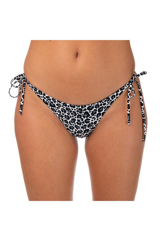 MIX SLIP Donna BE BEACH   slip con fiocchi Nero/bianco