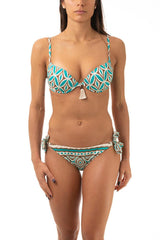 BIKINI COPPA C DONNA  AZZURRO ELODIE 17 AZZURROMAORI GENIUS 