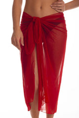 PAREO DONNA  ROSSO