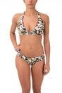 BIKINI TRIANGOLO DONNA  MARRONE VA5016-5017- M9146 LIU JO 