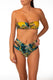 BIKINI Donna MISS BIKINI FASCIA  slip Alto Blu
