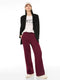 PANTALONE Donna VERDISSIMA autunno/inverno  LUNGO Bordeaux