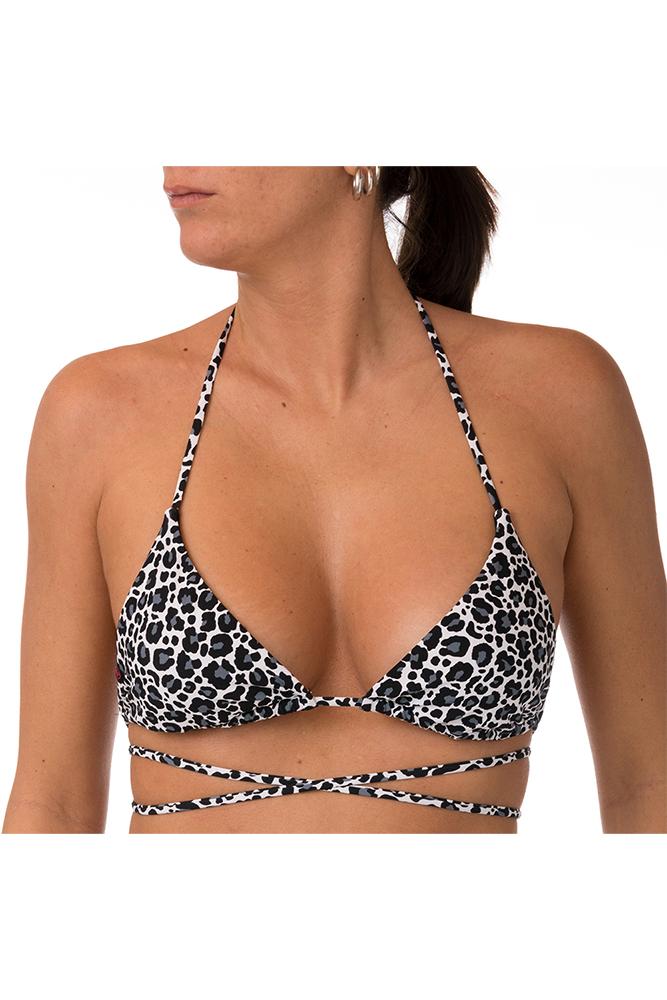 MIX REGGISENO Donna BE BEACH TRIANGOLO   Nero/bianco