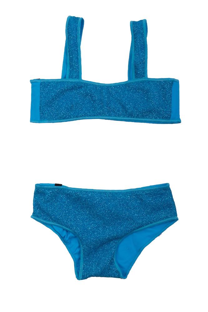 BIKINI BAMBINA BE BEACH FASCIA   Azzurro