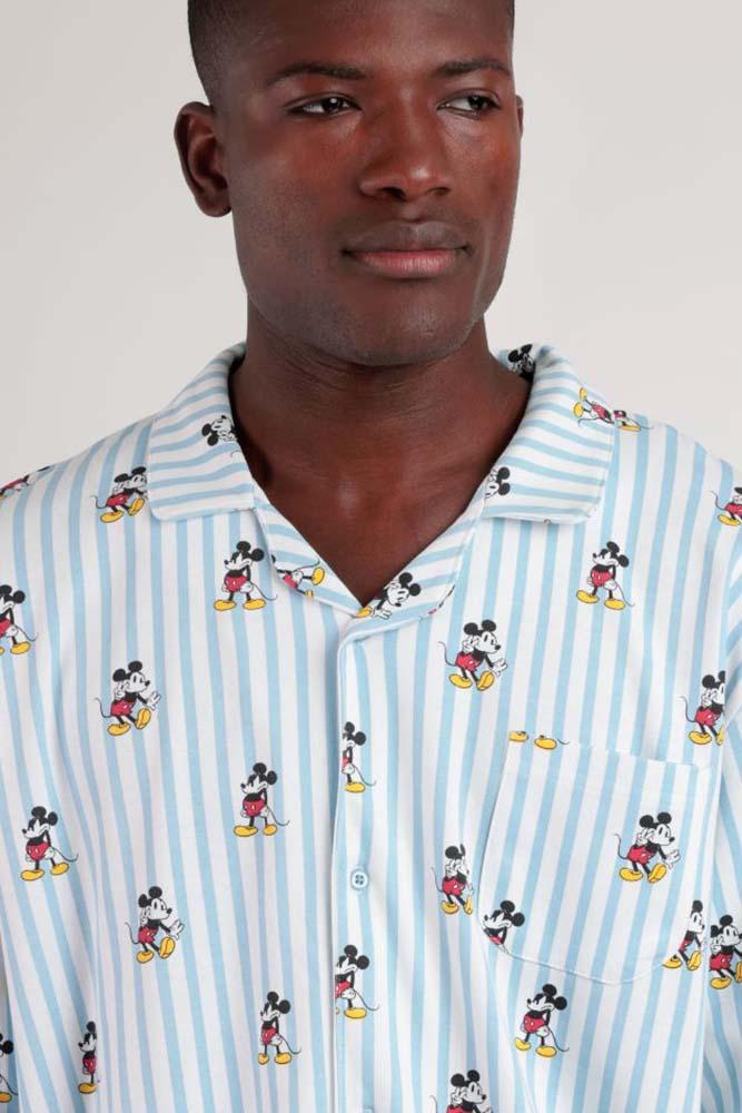 PIGIAMA AUTUNNO/INVERNO UOMO  CELESTE 62229 CELESTE DISNEY 