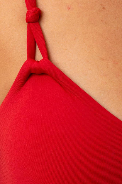 MIX REGGISENO BRASSIERE DONNA  ROSSO SCURO GIOVI REDV BE BEACH 