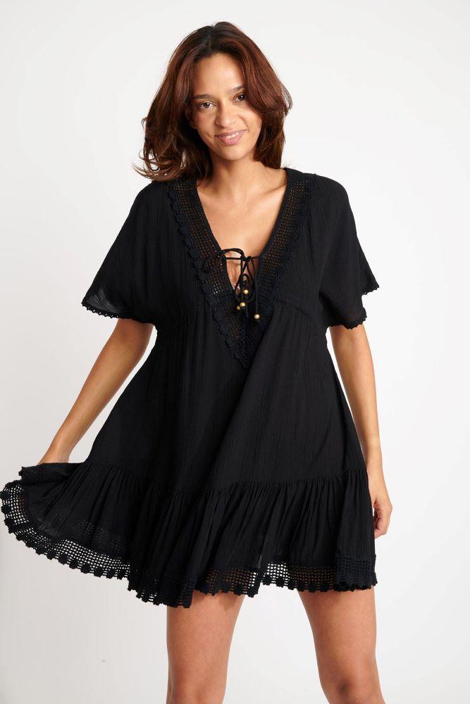 KAFTANO DONNA  NERO