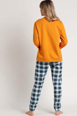 PIGIAMA AUTUNNO/INVERNO DONNA  GIALLO