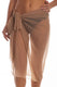 PAREO Donna BE BEACH   LUNGO Beige