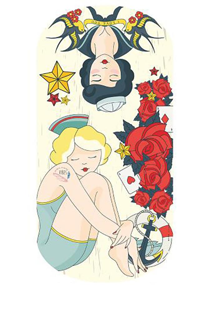 TELO MICROFIBRA UNISEX GIALLO EVERGREEN SAILORS VIBES 