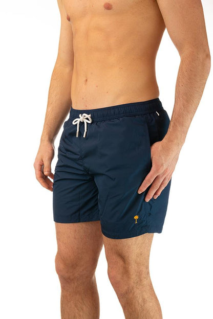 BOXER Uomo IMPURE con elastico  CORTO Blu