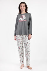 PIGIAMA DONNA GRIGIO DISNEY 63666 DALMATIANS DISNEY 