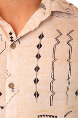 MAGLIA CAMICIA UOMO  BIANCO MLSN ESSAOUIRAOFFWHITE TOOCO 