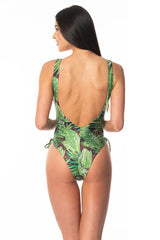 INTERO  IMBOTTITO DONNA  VERDE AQ66225 FOGLIA Acquadicocco 