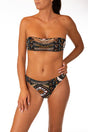 BIKINI FASCIA DONNA  MARRONE V5043S GIMA MISS BIKINI 