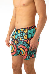 BOXER MOLLA UOMO  AZZURRO CLASSIC IZAPATOURQUOIS TOOCO 