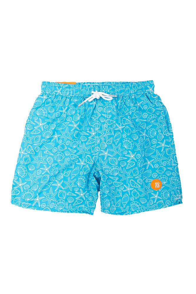 BOXER Bambino SUNS con elastico  CORTO Azzurro