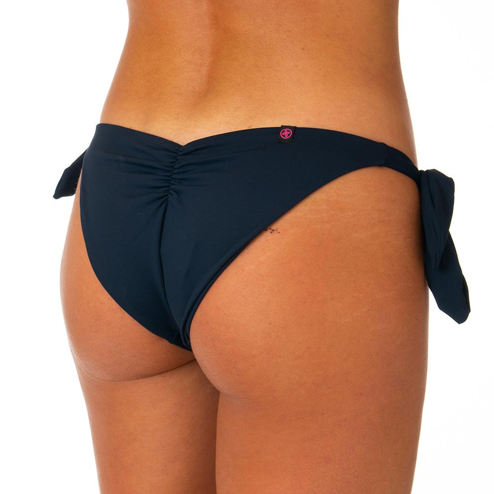 MIX SLIP Donna BE BEACH   slip con fiocchi Blu notte