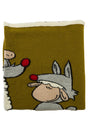COPERTA CASA VERDE 6897 VERDE HAPPY PEOPLE 