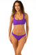 BIKINI Donna SUN 68 BRASSIERE  slip regolare Viola