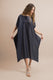 KAFTANO Donna BE BEACH   LUNGO Nero/avorio lurex