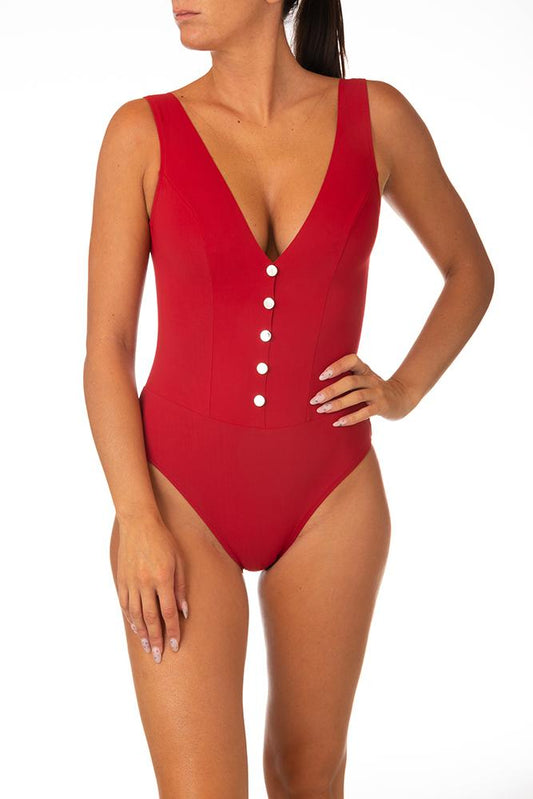 INTERO  SENZA IMBOTTITURA DONNA  ROSSO GIGLIE ROSSO PAIN DE SUCRE 