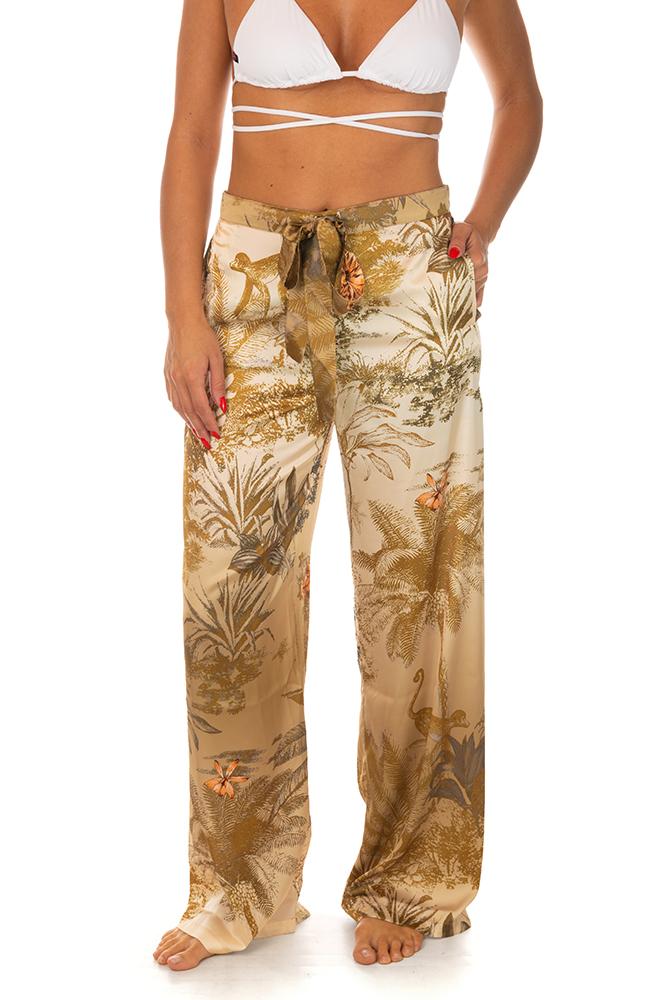 PANTALONE DONNA  GIALLO