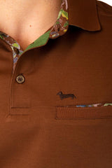 MAGLIA POLO UOMO  MARRONE