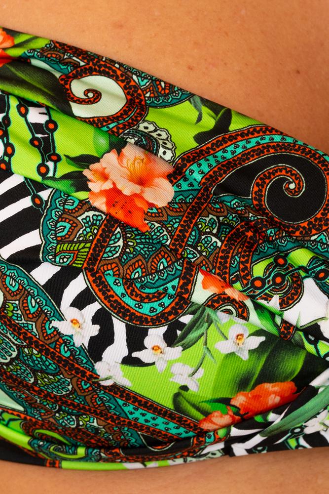 BIKINI COPPA DONNA  VERDE ERMIONE JUNGLECAHIMIRE OLYMARE 