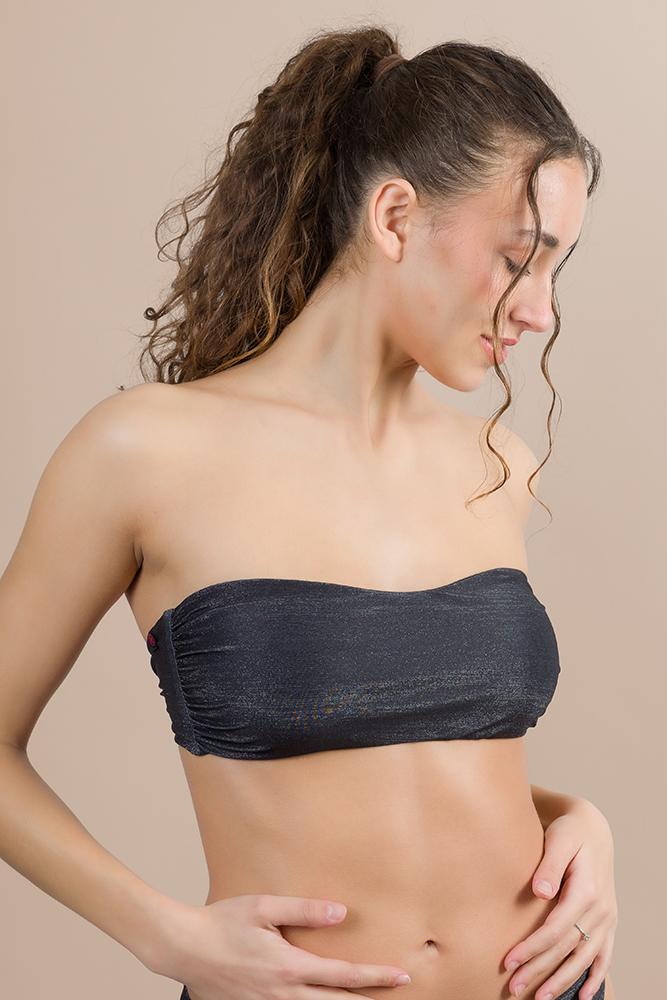  AMELIA LUREX NERO BE BEACH 