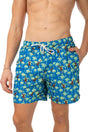 BOXER Uomo IMPURE con elastico  CORTO Azzurro