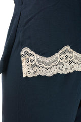 PIGIAMA AUTUNNO/INVERNO DONNA  BLU