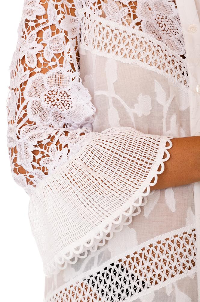 RAFFAELA D'ANGELO SS18CM38BIANCO