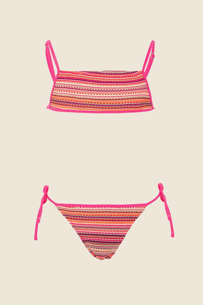 BIKINI BRASSIERE BAMBINA  FUCSIA MJ25-0511 FX ME FUI 