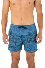 BOXER MOLLA UOMO  BLU PF761BX T04 PIN UP 
