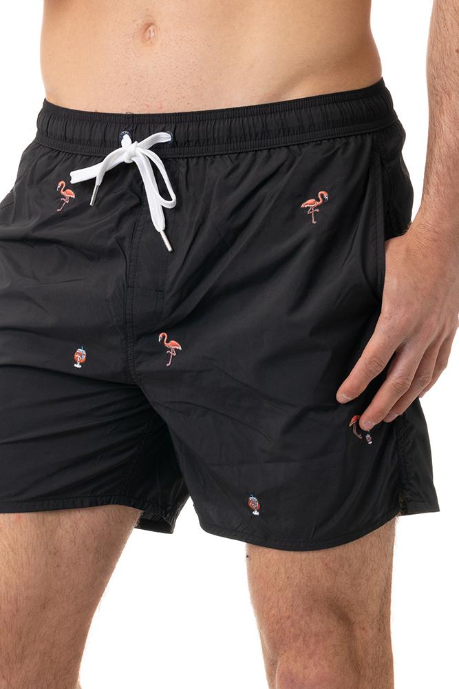 BOXER MOLLA UOMO  NERO H34129 BLACK11 SUN 68 