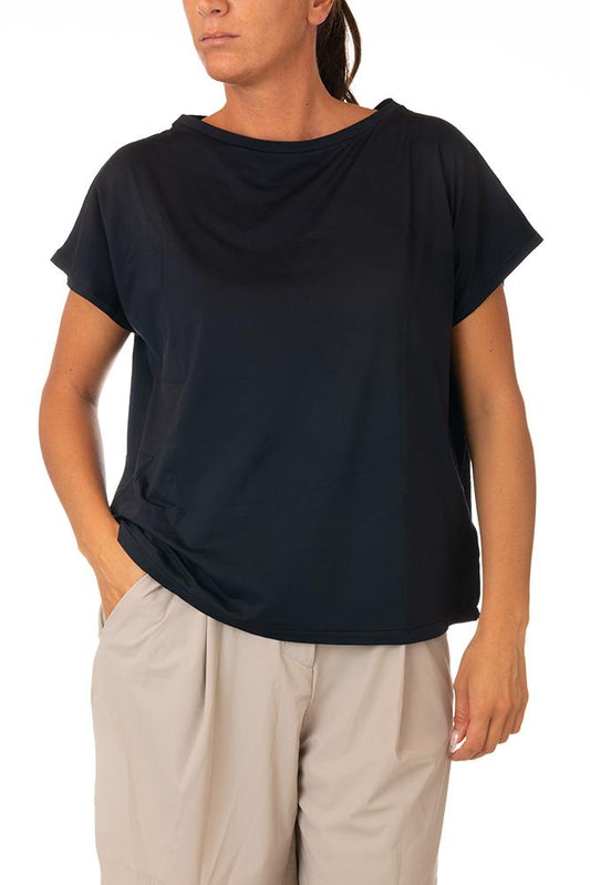 MAGLIA DONNA  BLU 25704 60 RRD 