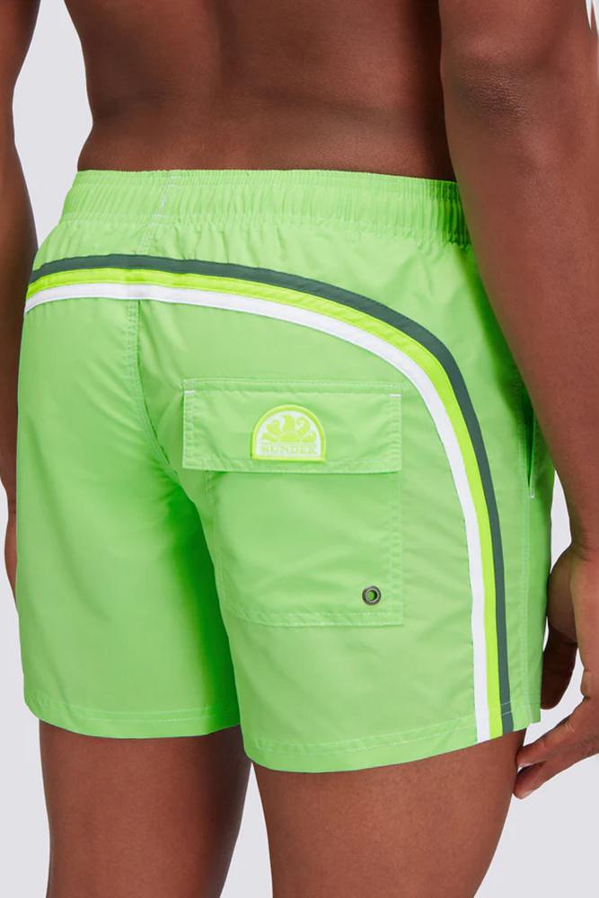 BOXER MOLLA UOMO  VERDE M504 A5201 SUNDEK 