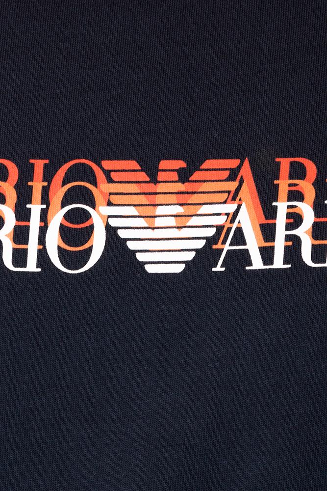 MAGLIA T-SHIRT UOMO  BLU EM000574 AF12349 FB210 EMPORIO ARMANI 
