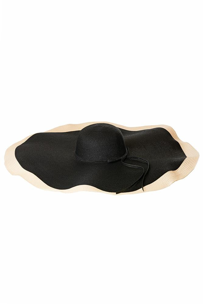 CAPPELLO DONNA  NERO/BIANCO