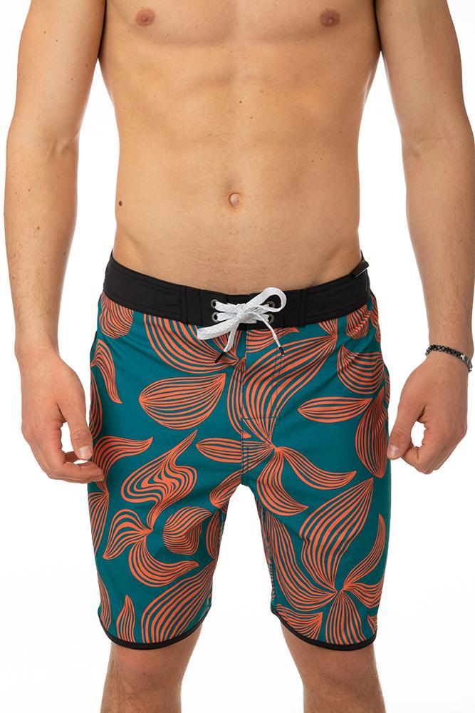 BOXER Uomo RIP CURL senza elastico  LUNGO Oceano
