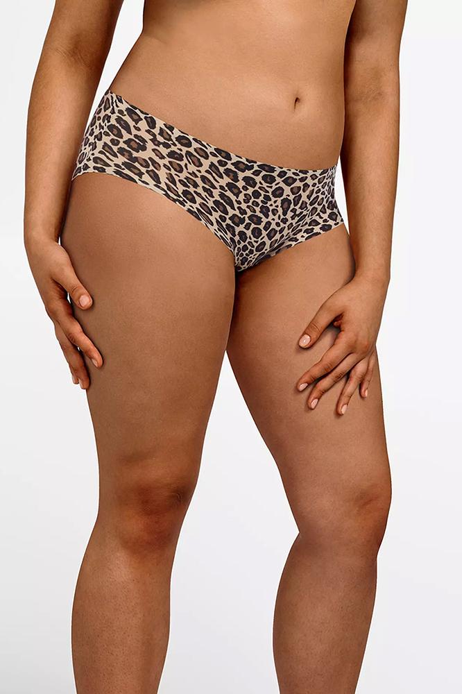 SLIP DONNA SHORTY C11D40 LEOPARD PRINT CHANTELLE 