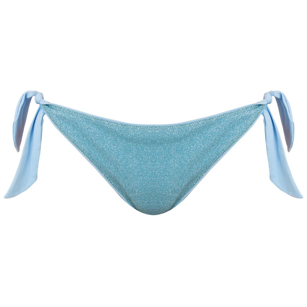 MIX SLIP Donna BE BEACH   slip con fiocchi Celeste