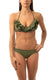 BIKINI Donna CINZIA CORTESI BRASSIERE  slip regolare Verde